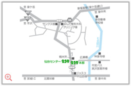 仙台センター地図